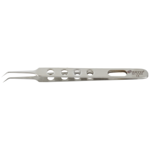 Soft Adjusted transplantatie-forceps met gaten 6 mm 55°