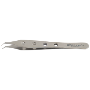Horizontaal gekartelde extractie-forceps gaten 6 mm 55°