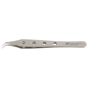 Horizontaal gekartelde extractie-forceps gaten 8 mm 55°