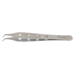Gekartelde extractie-forceps met gaten 8 mm 55°