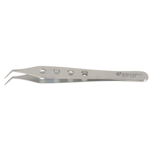 Gekartelde extractie-forceps met gaten 10 mm 55°