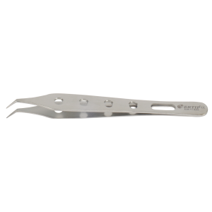 Soft Adjusted gekartelde forceps met gaten 8 mm 55°