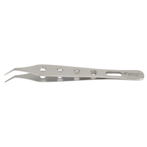 Soft Adjusted gekartelde forceps met gaten 10 mm 55°