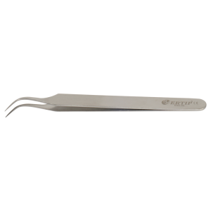 Gebogen FUE-forceps voor extractie