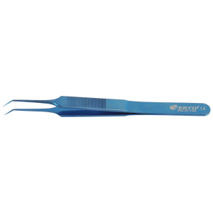 Titanium transplantatie-forceps 7 mm 55°