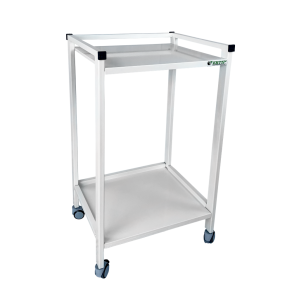 Witte trolley-tafel 40 x 50 x 89 cm