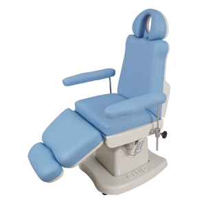 Elegance behandelstoel 4 motoren blauw