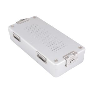 Bahadır sterilisatiecontainer 30 x 14 x 7 cm grijs