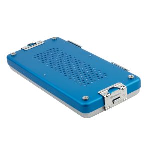 Bahadır sterilisatiecontainer 30 x 14 x 4 cm blauw