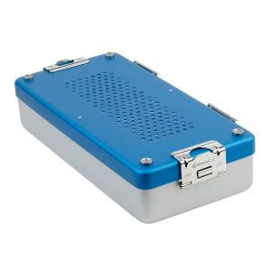 Bahadır sterilisatiecontainer 30 x 14 x 7 cm blauw