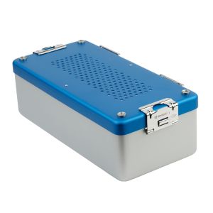 Bahadır sterilisatiecontainer 30 x 14 x 10 cm blauw
