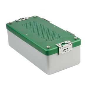 Bahadır sterilisatiecontainer 30 x 14 x 10 cm groen