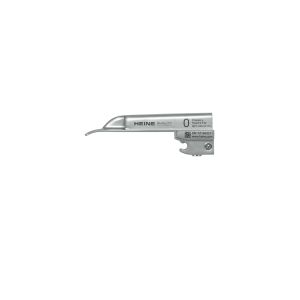 HEINE Classic+ Paed F.O. laryngoscoopblad, maat 0, 82 mm, distale breedte 12 mm