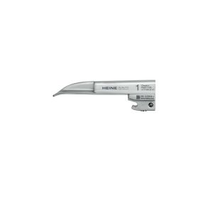 HEINE Classic+ Paed F.O. laryngoscoopblad, maat 1, 95 mm, distale breedte 13 mm