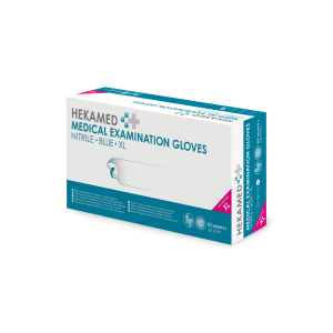 Hekamed Gloves Soft nitrile XL, 100 stuks