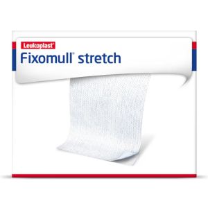 Fixomull stretch fixatiepleister 5 cm x 10 m, per stuk