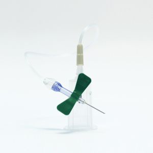 Greiner Bio-One Vacuette Safety bloedafnameset 21G 0,8 x 19 mm met houder en 19 cm slang, groen, 35 stuks