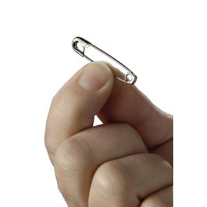 HEKA veiligheidsspeld 3,5 cm RVS niet steriel, 2000 stuks