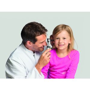 HEINE BETA 400 LED F.O. otoscoopkop 3,5 V met 4 herbruikbare tips, zonder handvat