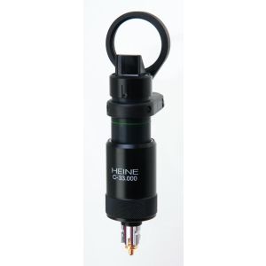 HEINE MONOCULAR hand-held indirecte oftalmoscoop 3,5 V XHL met +3 D lens en orbital rest