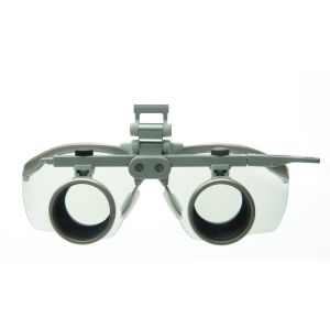 HEINE HR binoculaire loep 2,5x op 340 mm met S-GUARD spatbescherming, ombouwset voor HEINE ML4 voorhoofdlamp