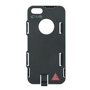 HEINE iC1 smartphone montagehoes (adapterschaal) iC1/5 voor Apple iPhone 5, 5s en SE (1e generatie), vervanging voor iC1 dermatoscoop