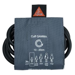 HEINE latex-vrije twin-tube (2-slangsysteem) bloeddrukmanchet voor kinderen, maat 10 × 34 cm (armomtrek 13 – 20 cm). Compatibel met HEINE GAMMA XXL LF.