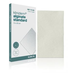 Kliniderm Alginaat calciumalginaatverband 10 x 20 cm, 5 stuks