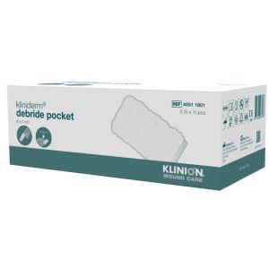 Kliniderm Debride debridementverband pocket 8 x 4 cm, 5 stuks