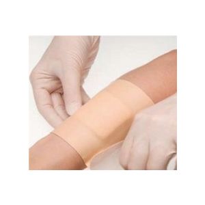 Kliniderm Foam Border schuimverband met kleefrand 12,5 x 12,5 cm, 10 stuks