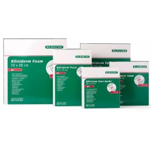 Kliniderm Foam schuimverband 15 x 15 cm, 10 stuks