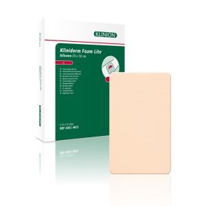 Kliniderm Lite Foam dun schuimverband 20 x 50 cm, 4 stuks