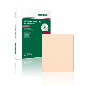 Kliniderm Lite Foam dun schuimverband 6 x 8,5 cm, 5 stuks