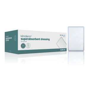Kliniderm Superabsorbent superabsorberend verband 10 x 20 cm, 50 stuks