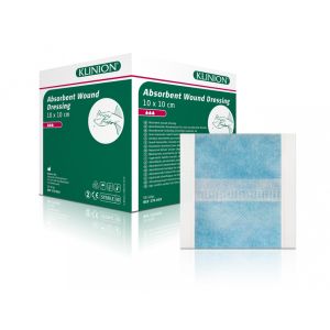 Klinion absorberend verband 20 x 20 cm steriel, 15 stuks