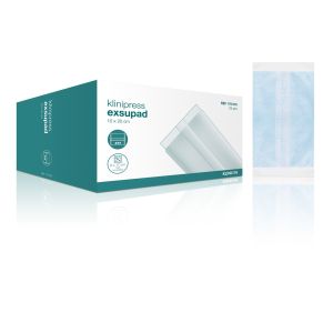 Klinion Exsupad absorberend verband 10 x 20 cm, 50 stuks