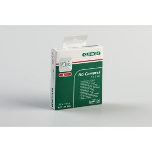 Klinion hydrofiel gaaskompres 5 x 5 cm 12-laags steriel, 10 stuks