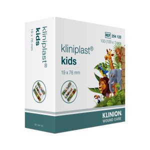 Kliniplast Kids kinderpleister 19 x 76 mm, 100 stuks