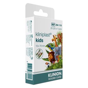 Kliniplast Kids kinderpleister 19 x 76 mm, 20 stuks