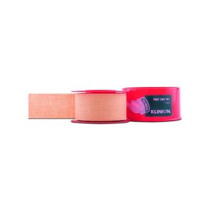 Klinion Kliniplast textiele hechtpleister 5 m x 2,5 cm, 12 stuks