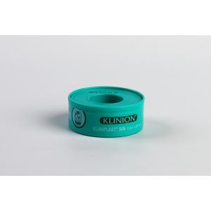 Klinion Kliniplast Silk zijden hechtpleister 5 m x 1,25 cm, 18 stuks