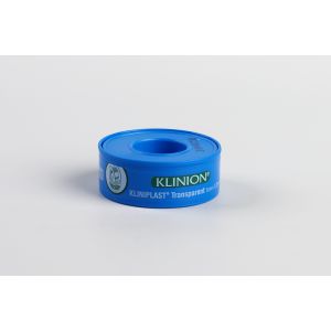 Klinion Kliniplast transparante hechtpleister 5 m x 1,25 cm