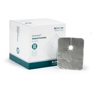 Klinipress Alupad tracheakompres 8 x 10 cm, 50 stuks