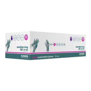 KPP Sensitive Long nitril onderzoekshandschoen maat XS, 150 stuks