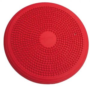 Sitty Air luchtzitkussen, rood, Ø 33 cm, inclusief pomp