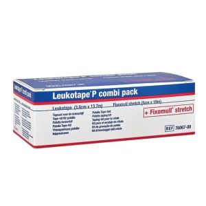 Leukotape P Combipack 3,8 cm x 13,7 m – met Fixomull (set)