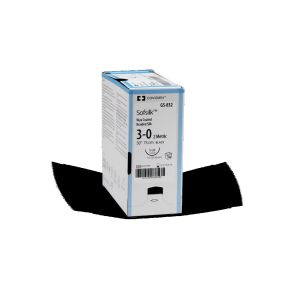 Sofsilk zwart 3-0, C-23, SS-732, 36 stuks