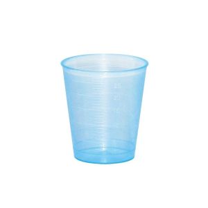 Medicijn inname bekers blauw 30 ml, 3750 stuks