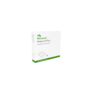 Melgisorb Plus alginaatverband, 10 x 10 cm, 10 x 1 stuk