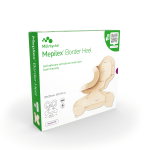 Mepilex Border Heel schuimverband, 22 x 23 cm, 6 x 1 stuk
